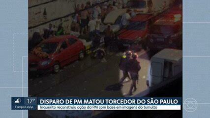 Vídeo Disparo de policial militar matou torcedor do São Paulo SP2 G1