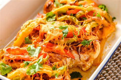 Fabulous Chicken Fajita Bake - Hey Recipe