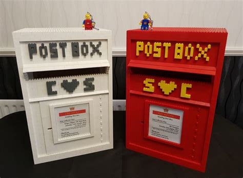 Lego®婚礼邮箱 Littlebricks Uk Lego Wedding Lego Post Box