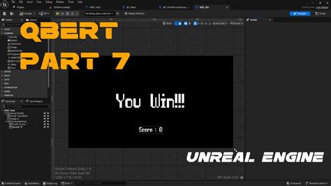 Unreal Engine Qbert Win Part 7 Youtube