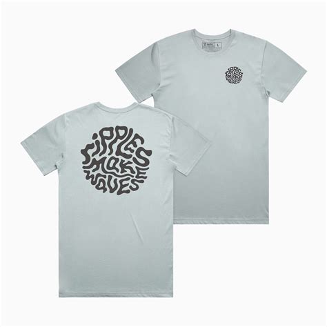 Ripples Make Waves Tee - Mist – Relic