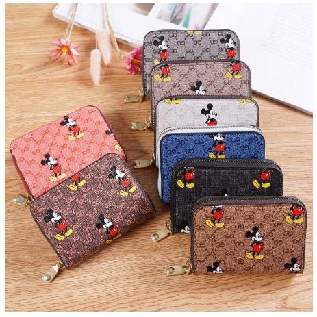 Jual Dompet Kartu Mini Wanita Wanita Karakter Micky Mouse Afm Shopee