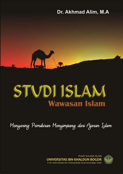 Buku Studi Islam Dr Ahmad Alim Lc Ma Pdf