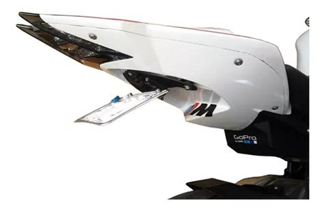 Suporte Placa Articulado Eliminador Bmw S Rr S Naked Parcelamento Sem Juros