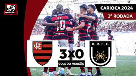 FLAMENGO 3X0 VOLTA REDONDA GOLS DO MENGÃO NARRAÇÃO RAFA PENIDO