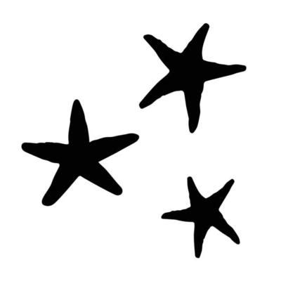 Starfish Silhouette Vector Art, Icons, and Graphics for Free Download