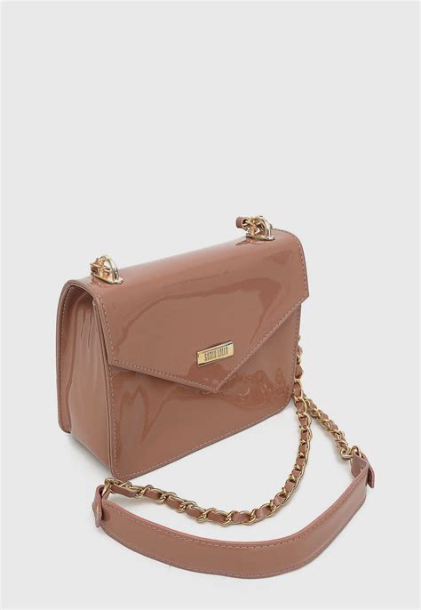 Bolsa Santa Lolla Verniz Nude Compre Agora Dafiti Brasil