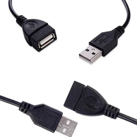 1M USB 2 0 Extension Cable Male To Female Data Sync Wire Cord Adapter