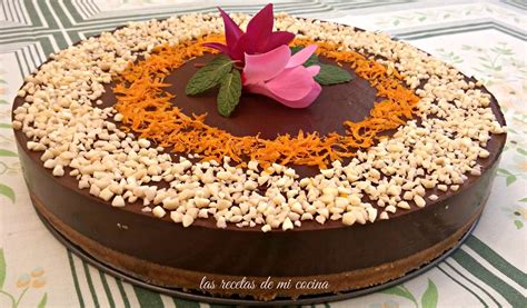 Tarta De Cuajada Con Chocolate Comparterecetas