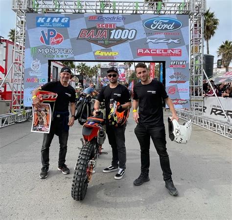 Buen debut de Tomás y Matteo de Gavardo en la Baja 1 000 de México