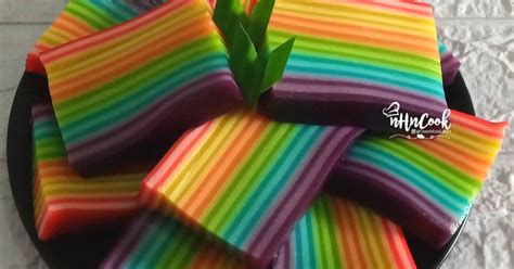 Resep Kue Lapis Rainbow Lapis Pepe Oleh NHnCook ZONA CEMILAN