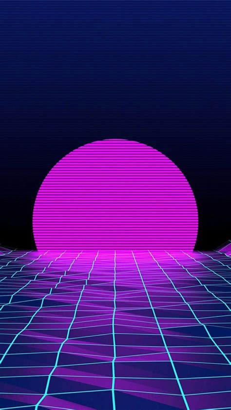 Retro Purple Aesthetic Wallpaper - Wallpaper Sun