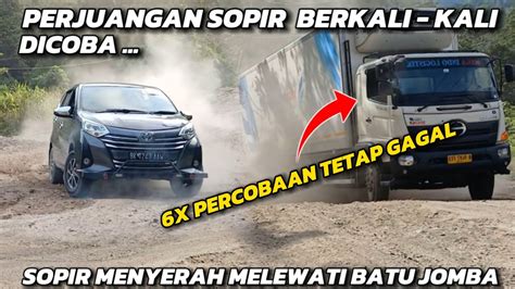 BATU JOMBA TERKINI JALAN HANYA BEGINI AJA SOPIR SELALU BERTARUH NYAWA