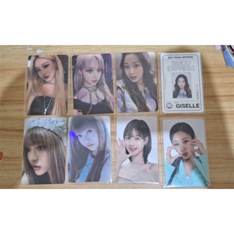 Jual [ready] Aespa Photocards Official Shopee Indonesia