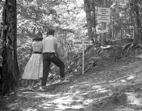 Florida Memory • Sign In Forest Stating Where God Discovered Adam Was