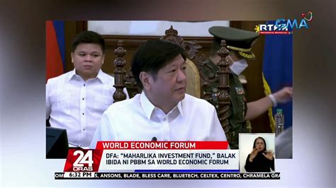 Maharlika Investment Fund Balak Ibida Ni PBBM Sa World Economic