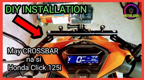 HOW TO INSTALL CROSSBAR HONDA CLICK 125i GAME CHANGER 2020