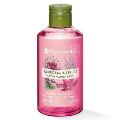 YVES ROCHER Gel Ducha Corporal Flor De Lotus Y Salvia 200 Ml YVES