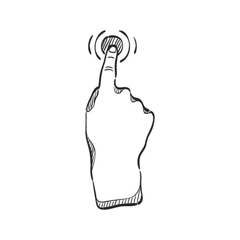 Hand drawn sketch icon touchpad gesture 38049231 Vector Art at Vecteezy