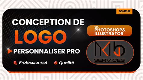 Je vais créer votre logo personnaliser professionnel par Mkbjservices