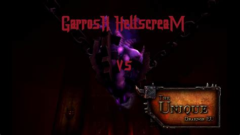 The Unique Vs Heroic Garrosh Hellscream 25 Warlock PoV YouTube