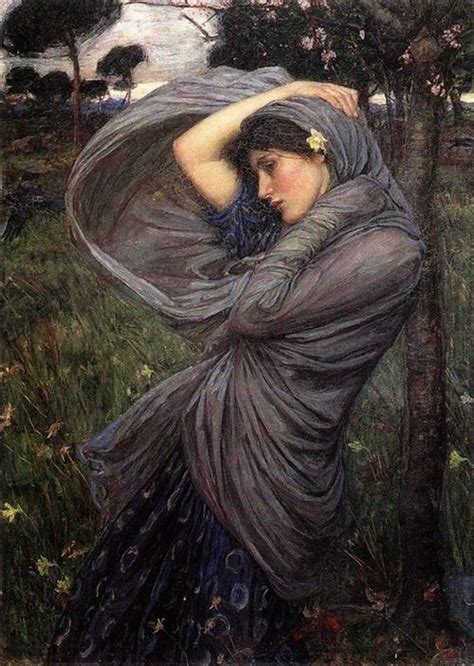 Boreas John William Waterhouse Waterhouse Paintings Pre Raphaelite