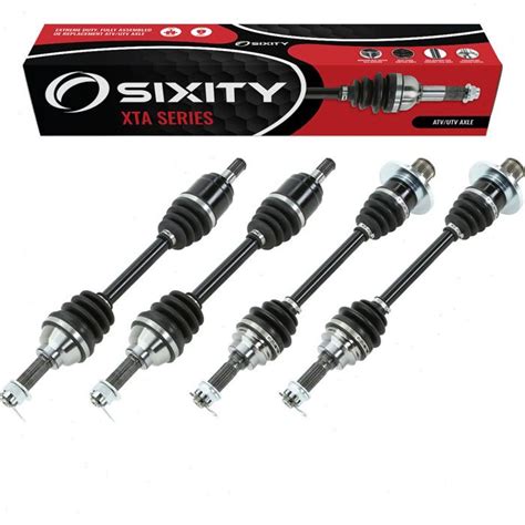 2006 2020 Suzuki 4 Pc Axles For LT A450X KingQuad AXi 4x4 LT A500 LT