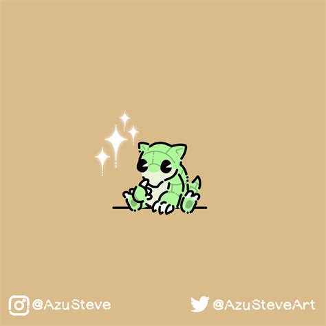 Shiny Sandshrew [OC] : r/Pokemonart