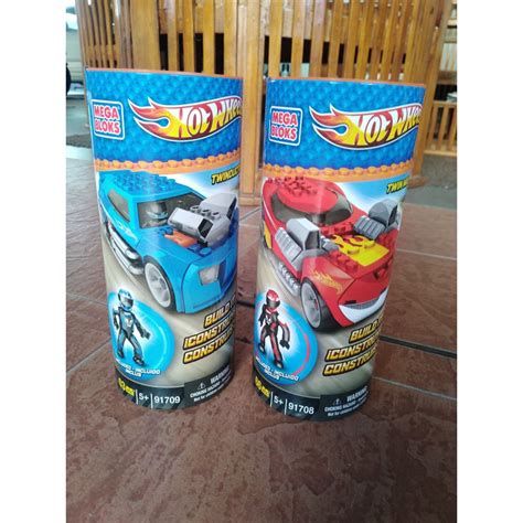 Hot Wheels LOT MEGA BLOCKS Twin Mills Twinduction Shopee Malaysia