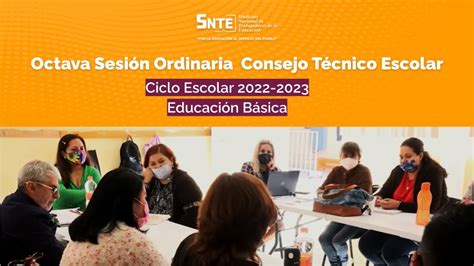 Va Sesi N Ordinaria Consejo T Cnico Escolar Snte