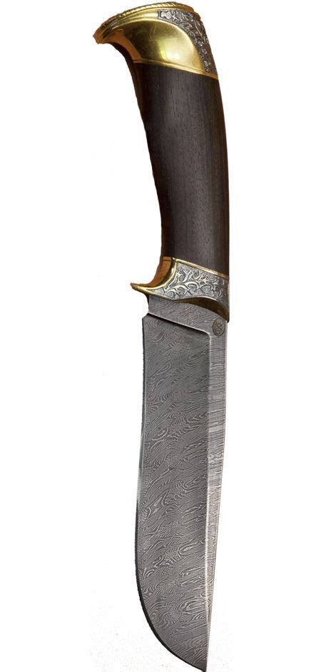 Нож из дамасской стали купить в мастерской ЭХО | Knives and swords ...
