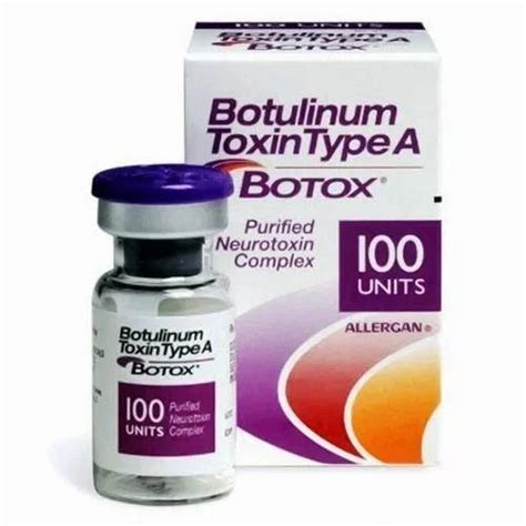 Botulinumtoxin Toxin Type A Allergan Botox 100 IU Injection For