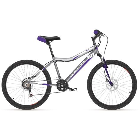 Велосипед BLACK ONE Ice 24 D, серый/белый/фиолетовый, HD00000443 ...