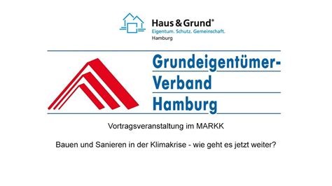 Vortragsveranstaltung Im MARKK Bauen Und Sanieren In Der Klimakrise