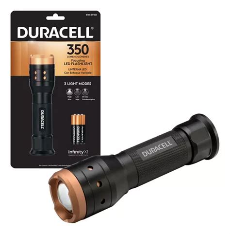 Linterna Duracell Foco Ajustable Lumen C Pilas Aaa