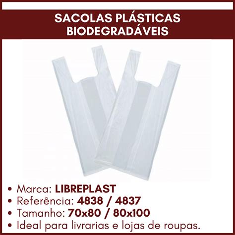 Sacolas Plásticas Biodegradáveis Embalagens Pontual