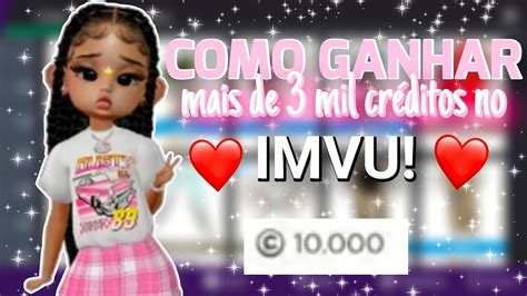 Como Ganhar Mil Cr Ditos Por Dia De Gra A No Imvu Youtube