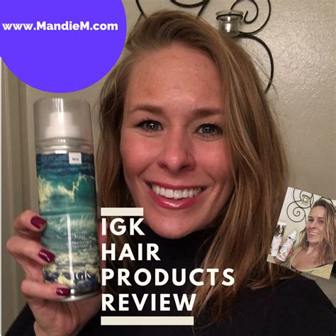 IGK Hair Products Review | Hair product reviews, Hair, Feel better