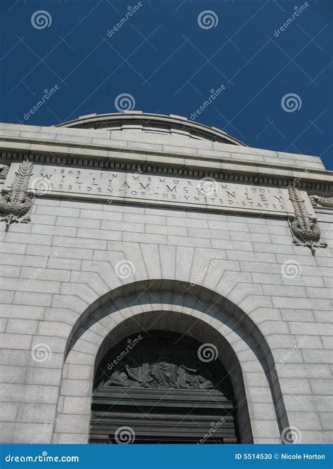 William McKinley Monument stock photo. Image of daylighting - 5514530