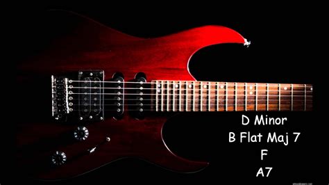 Rock Ballad Guitar Backing Track In D Minor Youtube