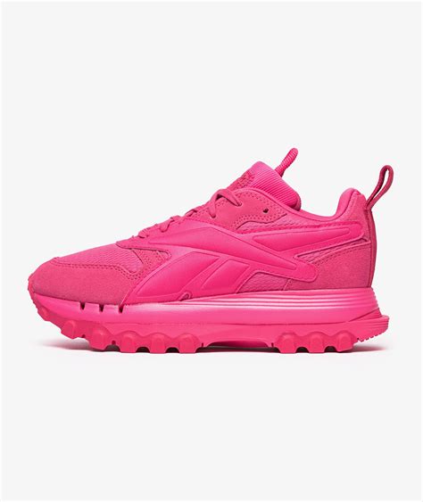 Pink Reebok Women S Classic Leather V2 X Cardi B Svd