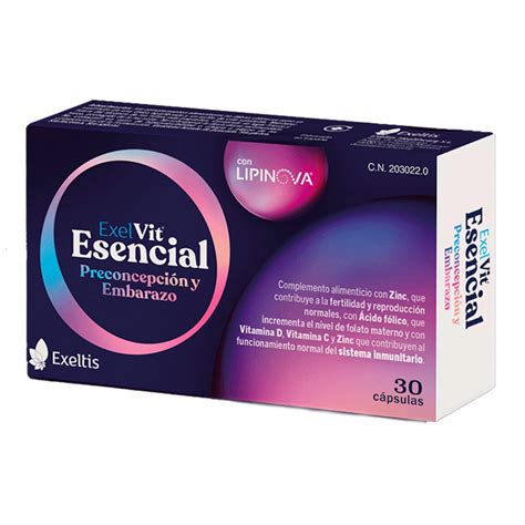 EXELVIT Esencial 30 Cápsulas tiendasdemaquillaje