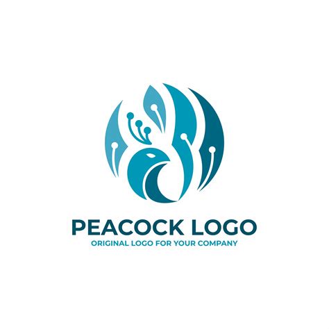 Peacock Logo Design Template | Creative and Unique Logo