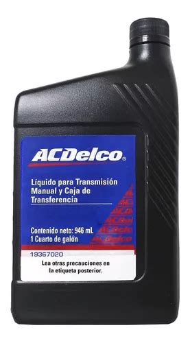 Aceite Transmision Manual Ml Sinteco Gm Parts Env O Gratis