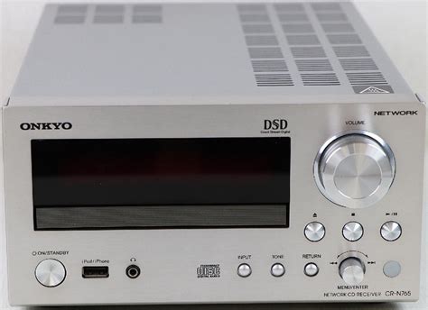 代購代標第一品牌樂淘letaoS 中古品 ネットワークCDレシーバー CR N765 シルバー ONKYO オンキョー DSD