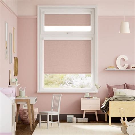 Perfectfit Florence Blackout Pink Lemonade Roller Blind