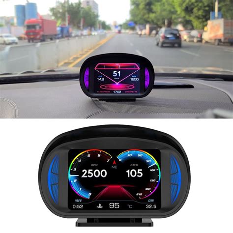 Cloudsale P Inch Multi Function Hd Obd Lcd Instrument Gps Car Speed