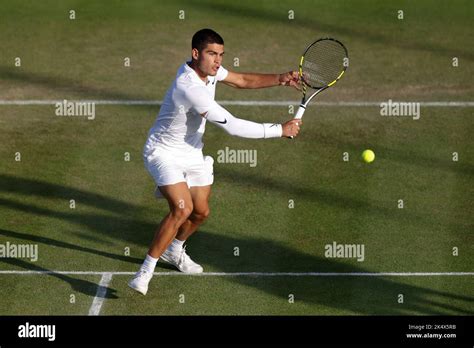 Carlos alcaraz wimbledon Banque de photographies et dimages à haute