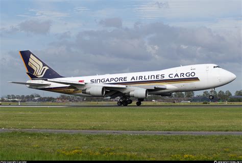 9V SFN Singapore Airlines Cargo Boeing 747 412F Photo By Jan Seler ID