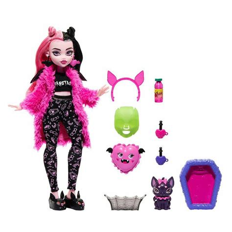 Monster High Creepover Party Dolls Twyla Draculaura Clawdeen And